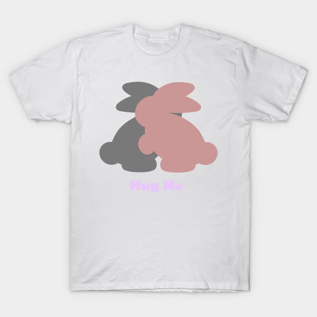 Bunnies hug T-Shirt by GraphGeek